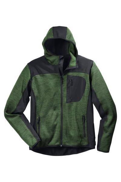 Strickjacke Professional Arbeitsjacke Freizeitjacke kapuze Scheibler 8473